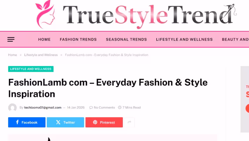 Fashionlamb Com: A Comprehensive Guide to Elevating Your Personal Style